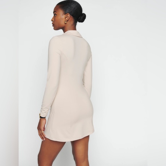 Reformation Desirae Eco Stretch dress. Nwot. - Picture 4 of 6